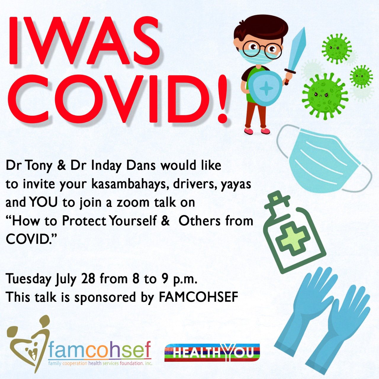 [LIVE WEBINAR] Iwas COVID